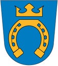 Coat of arms of the city of Espoo. Finland