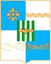 Coat of arms of the city of Gagra. Abkhazia