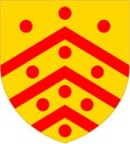 Coat of arms of the city of Gloucester. England