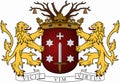 Coat of arms of the city of Haarlem. Netherlands