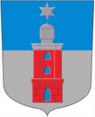 Coat of arms of the city of Hanko. Finland