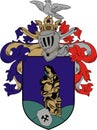 Coat of arms of the city of Ike. Hungary