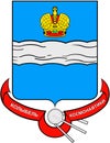 Coat of arms of the city of Kaluga. Russia