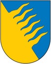 Coat of arms of the city of Kohtla-JÃÂ¤rve. Estonia