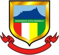 Coat of arms of the city of Kota Kinabalu. Malaysia
