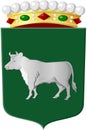 Coat of arms of the city of Oss. Netherlands