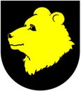 Coat of arms of the city of OtepÃÂ¤ÃÂ¤. Estonia