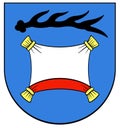 Coat of arms of the city of Pfullingen. Germany.