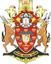 Coat of arms of the city of Pretoria. Republic of South Africa