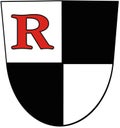 Coat of arms of the city of Roth. Germany Royalty Free Stock Photo