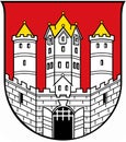 Coat of arms of the city of Salzburg. Austria