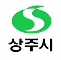 Coat of arms of the city of Sanju. South Korea