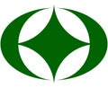 Coat of arms of the city of Tamura. Japan