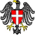 Coat of arms of the city of Vienna. Austria