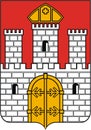 Coat of arms of the city of Wloclawek. Poland