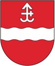 Coat of arms of the city of Zhitkovichi. Republic of Belarus