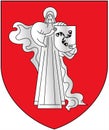 Coat of arms of the city of Zhodino. Republic of Belarus