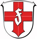 Coat of arms of the commune FÃÂ¼rth. Germany