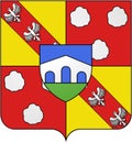 Coat of arms of the commune of Saint-Max. France