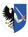 Coat of Arms of Connacht Royalty Free Stock Photo