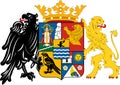 Coat of arms of Csongrad County in Hungary Royalty Free Stock Photo