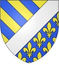 Coat of arms of the department of Oise. France