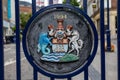 Coat of Arms of Gravesham in Kent, UK Royalty Free Stock Photo