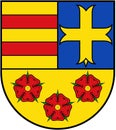 Coat of arms of the district of Oldenburg. Germany