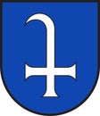 Coat of arms Dudenhofen in Rhein-Pfalz-Kreis of Rhineland-Palatinate, Germany