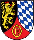 Coat of arms of Edenkoben in Suedliche Weinstrasse of Rhineland-Palatinate, Germany