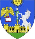 Coat of arms of Eger in Heves County of Hungary