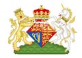 Coat of Arms of Elizabeth Heiress Presumptive Royalty Free Stock Photo