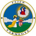 Coat of arms of Fejer County in Hungary