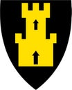 Coat of arms of Finnmark in Nordland of Norway