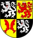 Coat of arms of Flonheim in Alzey-Worms in Rhineland-Palatinate, Germany