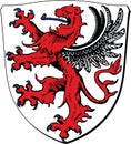 Coat of arms of GIESSEN, GERMANY Royalty Free Stock Photo