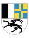 Coat of Arms of GraubÃÂ¼nden/Grisons Royalty Free Stock Photo