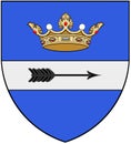 Coat of arms of the Hall Hall. Hungary