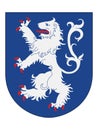 Coat of Arms of Halland Royalty Free Stock Photo