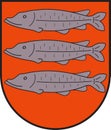Coat of arms of Hamm am Rhein in Alzey-Worms in Rhineland-Palatinate, Germany