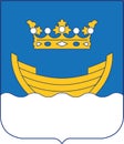 Coat of arms of Helsinki, Finland Royalty Free Stock Photo