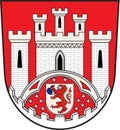 Coat of arms of Hennef in North Rhine-Westphalia, Germany