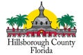 Coat of arms of Hillsborough County in Florida of United States