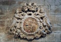 Coat of arms Inside the ruins of Carmo church