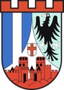 Coat of arms Kobern-Gondorf in Mayen-Koblenz of Rhineland-Palatinate, Germany