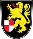 Coat of arms Lambsheim in Rhein-Pfalz-Kreis of Rhineland-Palatinate, Germany