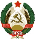 Coat of arms of the Lithuanian Soviet Socialist Republic