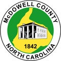 Coat of Arms of McDowell County. America. USA