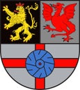 Coat of arms Mendig in Mayen-Koblenz of Rhineland-Palatinate, Germany