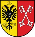Coat of arms of MINDEN, GERMANY Royalty Free Stock Photo